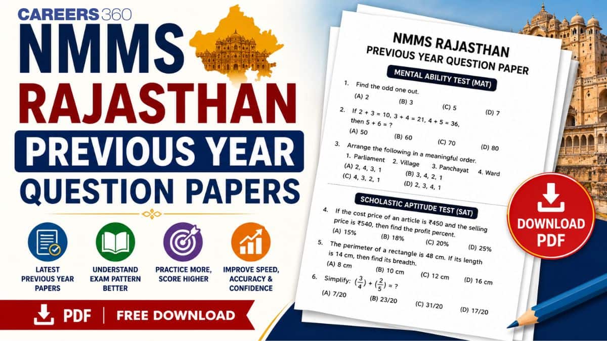 NMMS Rajasthan Previous Year Question Papers PDF Download (2016-2025)